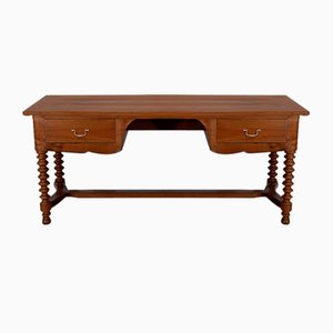 Louis XIV Solid Cherry Office Table