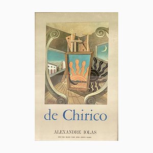 Affiche Giorgio de Chirico par Alexandre Iolas pour Sergio Tosi, Milan / New York