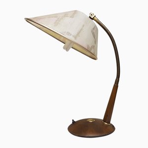 Vintage Adjustable Teak Lamp, 1960s