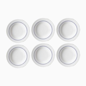 Plates with Grill Edge by Piero Lissoni for Shoenhuber Franchi, Set of 6