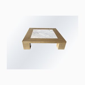 Quadro Bianco Carrara Table by Ferdinando Meccani for Meccani Design