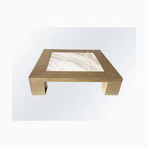 Table QUADRO CALACATTA ORO par Ferdinando Meccani pour Meccani Design