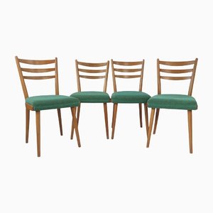 Mid-Century Dining Chairs, Czechoslovakia, 1970s, Set of 4