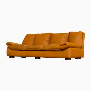 Design Leather 3-Seater Sofa, 1970s