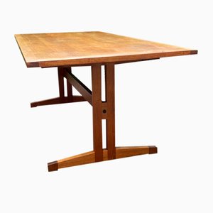 Swedish Ulferts Teak Dining Table with Extensions from Ulferts Möbler