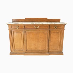 French Buffet with Marble Top, 1900s