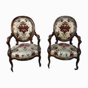 Chaises Louis Philippe, 19ème Siècle, Set de 4