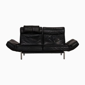 Dark Blue Leather Ds 450 Two-Seater Sofa from De Sede