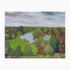 Jackson, Richmond Terrace in Autumn, 2017, Huile sur Panneau