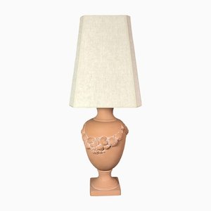Terrakotta Lampe mit Obst Crown Dekor