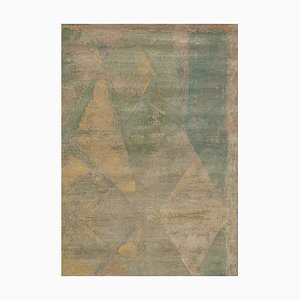 Hand-Knotted Abstract Angles Rug from DSV Carpets
