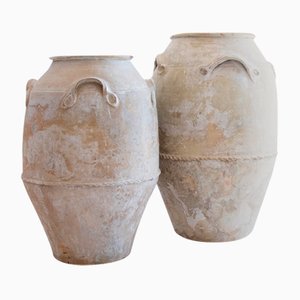 Keramikgefäße, 19. Jh., Calvello, Italien, 2er Set
