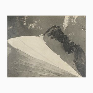 Mountain, 1930s, Black & White Photograph, Framed