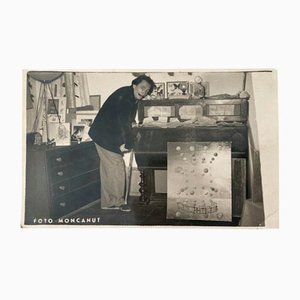 Francisco Gupil, Salvador Dali, siglo XX, fotografía en blanco y negro