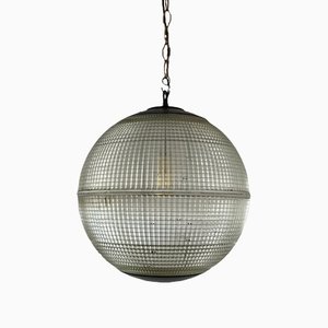 Mid-Century Parisian Glass Globe Pendant