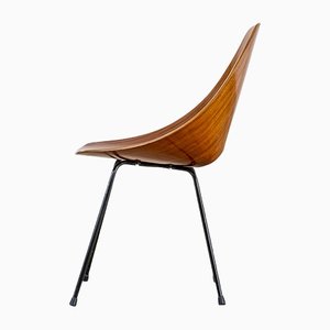 Madea Stühle aus Metall & Schichtholz von Vittorio Nobili für Prod, 6er Set