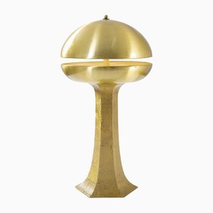 Hammer Brass Table Lamp by Luciano Frigerio for Desio, 1970s