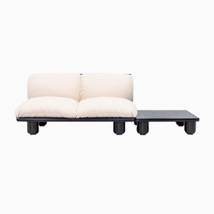Blop Sofa & Side Table by Carlo Bartoli for Rossi di Albizzate, Italy, Set of 2