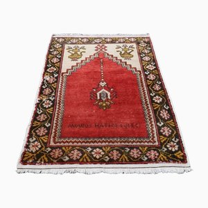 Tapis Oushak Vintage Fait Main en Laine, Turquie