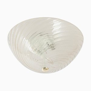 Mid-Century Murano Glass Flush Mount from Barovier & Toso, Italy, 1960s
