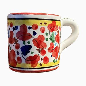 Red Flowers Bird Cup from Popolo