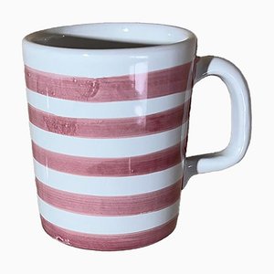 Mug with Rose Stripes by Popolo
