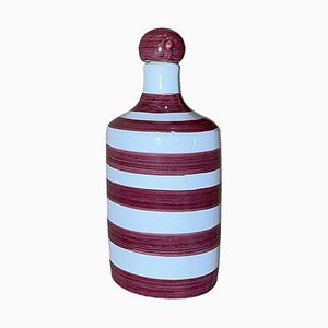 Rote Rayure Flasche von Popolo