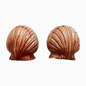 Coquille Rose Salt & Pepper Shakers from Popolo