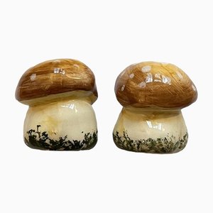 Salt & Pepper Mushrooms by Popolo, Set of 2