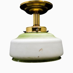 Lámpara colgante Art Déco, años 50