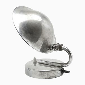 Verchromte Metall Tischlampe von J. Hurka für Napako, Tschechoslowakei, 1950er