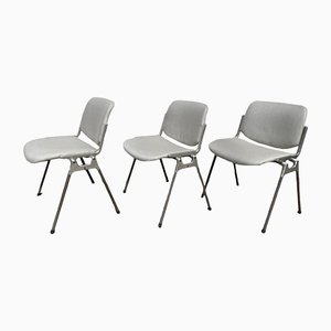 Mid-Century Modern Italian DSC106 Chairs by Giancarlo Piretti for Anonima Castelli, 1960s, Set of 4