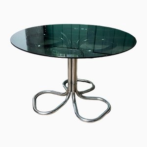 Round Dining Table by Giotto Stopino, 1970s