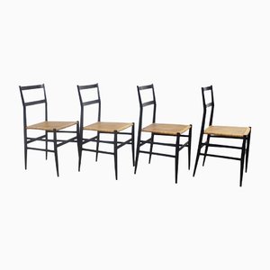 Chairs by Gio Ponti for Cassina, 1960s, Set of 4