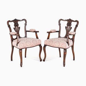 Regency Sessel, 1890er, 2er Set