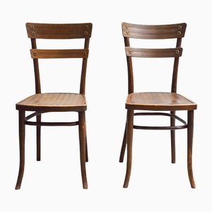 Bistro Chairs from Thonet, 1930s, Set of 2