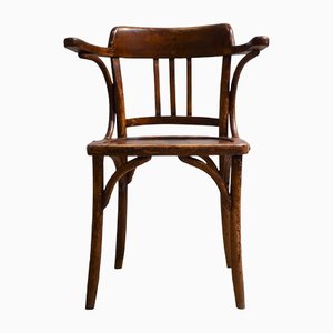 Large Bistro Armchair from Thonet, France, 1940s