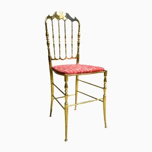 Solid Brass Chiavari Chair, Italy