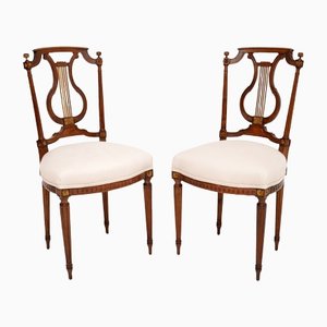 Antique Regency Side Chairs, Set of 2