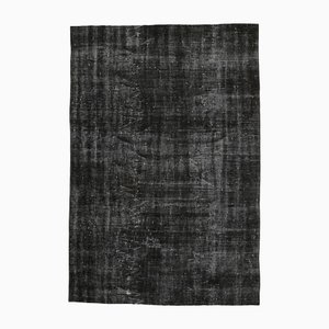 Tapis Vintage Noir Délavé