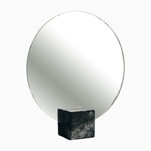 Thoukidides Marble Mirror in Green Tinos Marble by Faye Tsakalides