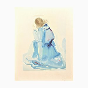 After Salvador Dali, The Angel of the First Heaven, Woodcut, 1963