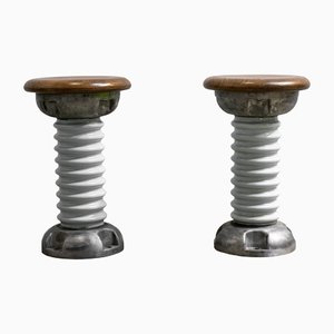Set of Industrial Electric Insoor Stools