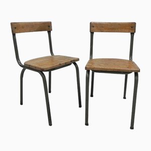 Chairs from Tubax, Belgium, Set of 2