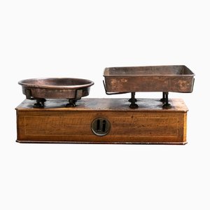 Grocer Copper Plateau by Lyon by Maison Berger, 1900s