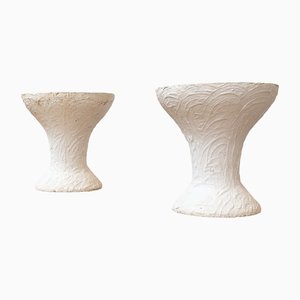 Vasi da giardino in cemento, anni '50, set di 2