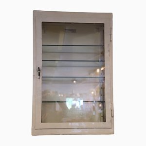 Sheet Metal and Glass Wall Mounted Medicine Cabinet