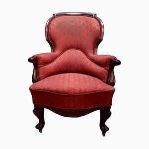 French Louis Philippe Armchair in Mahogany