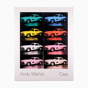 Andy Warhol Mercedes-Benz 300 SL Coupe Poster by Galerie Hans Mayer