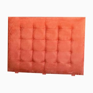 Vintage Vetvet and Metal Headboard